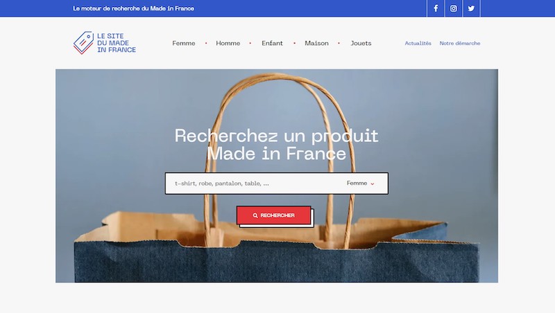 Tous les produits et marques Made in France